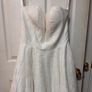 Tea Length Bridal Dress